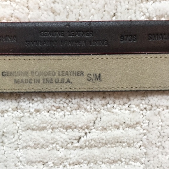 Red and green leather belts  FINAL PRICE - Picture 4 of 6